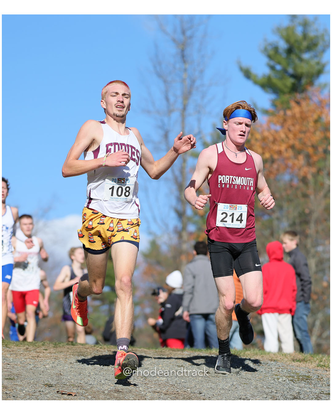 Harper Borden, Edward Little High School, P33, 17:14.19 - New England Cross Country State Championship - Thetford Vt - November 8, 2025 File: ./dir-2-Boys-Championship/251108-2025-New England-Cross-Country-Championships-Thetford-VT-472-296A8172.jpg Harper Borden, Edward Little High School, P33, 17:14.19 - New England Cross Country State Championship - Thetford Vt - November 8, 2025 – 2…